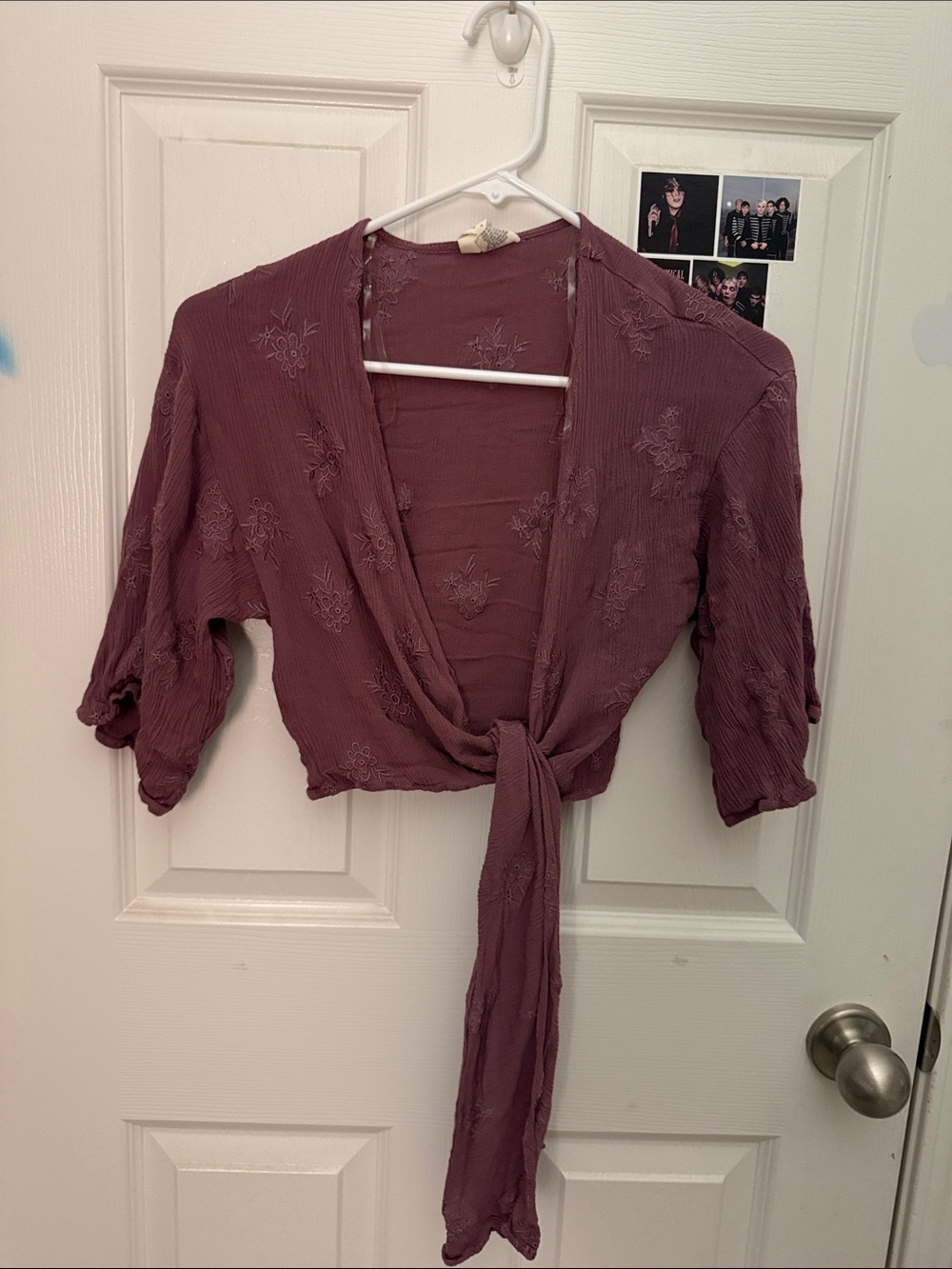 Women's purple whimsy shawl